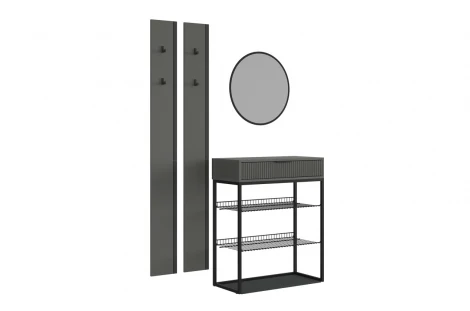 Прихожая "Мебельсон К19" (1300х334х1750) Mebelson ПК0019Мебельсон.3568