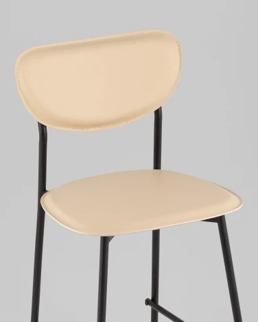 Стул полубарный Minnie бежевый Stool Group арт.УТ000039216