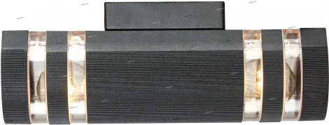 Настенный светильник уличный Arte Lamp Metro A8162AL-2BK