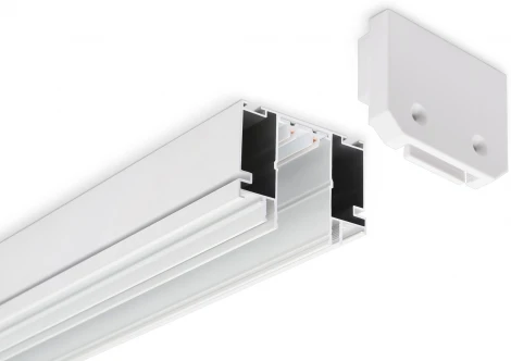 Шинопровод однофазный для натяжного потолка Magnetic 220V Ambrella Track System GL1023 (2 метра)