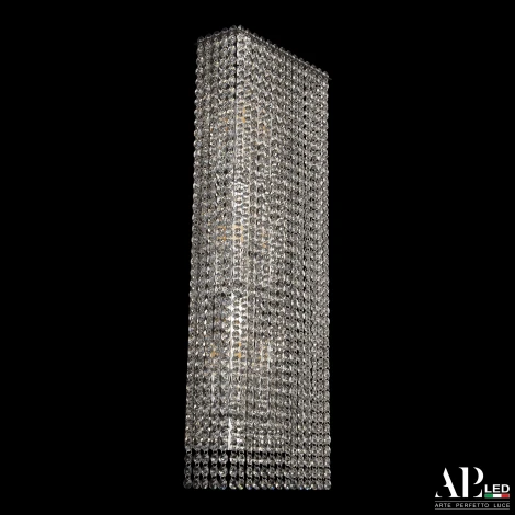 Бра хрустальное APL LED Sicilia SH500.B1.25-70.A.Ni.E14 (220V)