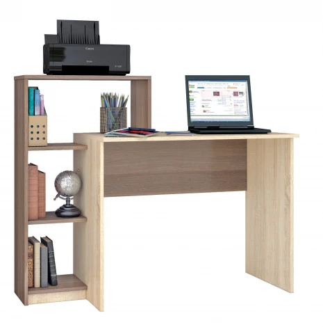 Стол компьютерный ТЭКС Квартет-2 , ясень шимо