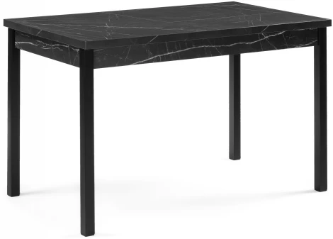 Деревянный стол Woodville Центавр 120(160)х70х76 файерстоун / черный матовый 550560