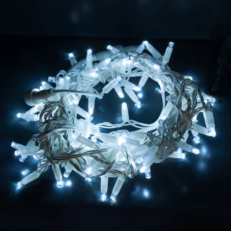 Гирлянда Eurosvet 400-101 белый с эффектом мерцания