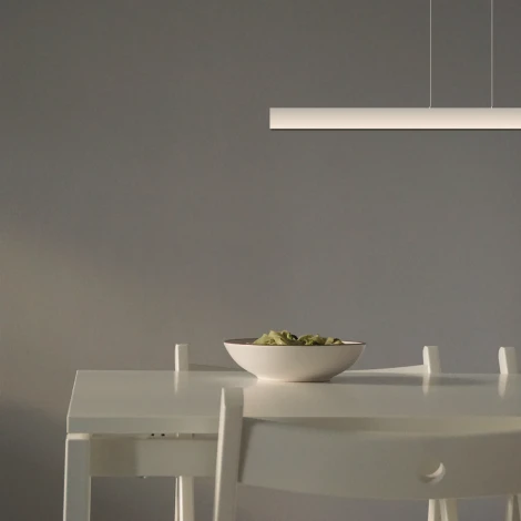 Подвесной линейный светильник светодиодный Mantra Hanok 7543 (220V, на тросе)