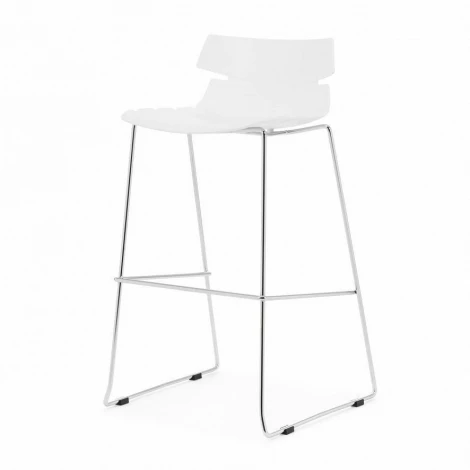Барный стул Techno Белый