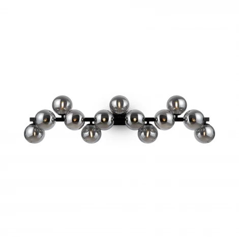 Бра Maytoni Dallas MOD547WL-13B (220V, шарики, молекулы)