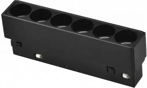 Трековый магнитный светильник 48V iLedex Vision48/22 4822-002-L120-6W-38DG-4000K-BK