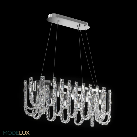 Подвесная люстра хрустальная Modelux MODELUX ML.6621.12 CR