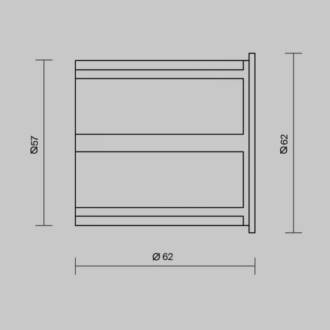 Архитектурная подсветка Maytoni Limo O037-L3B3K (LED, 220V, круглые, IP65)