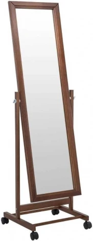 Зеркало напольное В 27Н средне-коричневый 137 см х 42,5 см от фабрики Mebelik