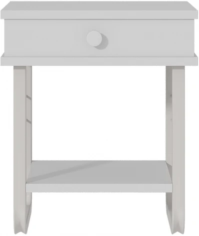 Тумба прикроватная ГРЕТА ММД 205 белый, Форвард