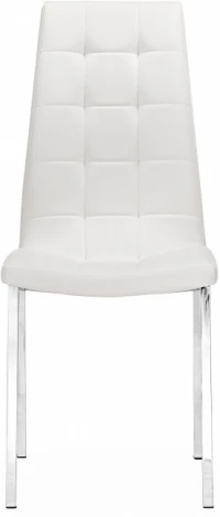 Стул на металлокаркасе Woodville DC2-092-2 white / chrome