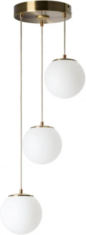 Подвесной светильник RGB Citilux Адам Смарт Wi-Fi CL228A033 (LED, 220V, умный дом - Алиса, Маруся, Салют, на проводе, шарики)