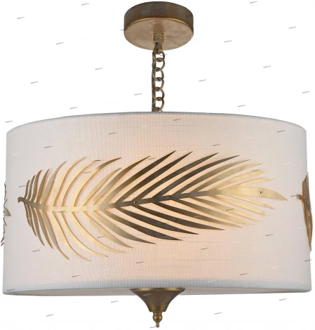 Подвесная люстра Maytoni Farn H428-PL-03-WG (220V, на цепи, листья)