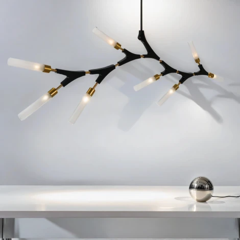 Потолочная люстра на штанге Freya Crown FR5213PL-08B