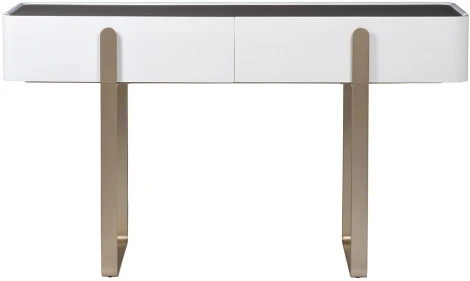 Консоль светлая с металл. каркасом 140*40*82см Garda Decor арт.77IP-20862