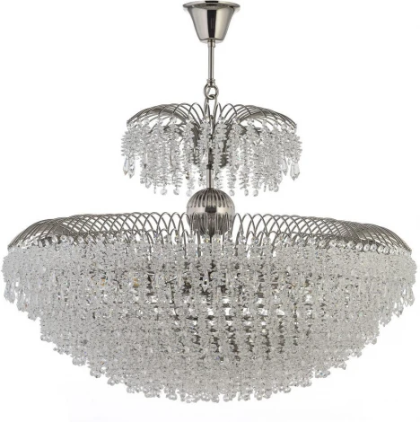 Подвесная люстра Arti Lampadari Bronte E 1.5.80.106 N (220V, хрусталь, на цепи)