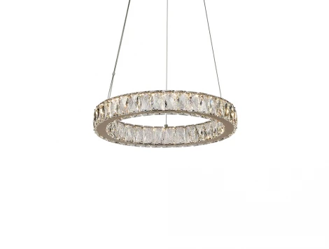 Подвесной светодиодный светильник кольцо Newport 8580 8580/40 C gold (220V, на тросе, кольцо)