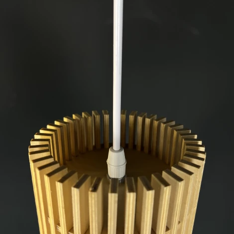 Подвесной светильник Punkto Натуральное Дерево ImperiumLoft Punkto1 (179842-26) (220V, на проводе)