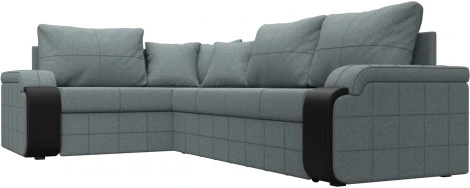 Диван угловой Николь левый угол Лига Диванов (Рогожка) арт.126003L