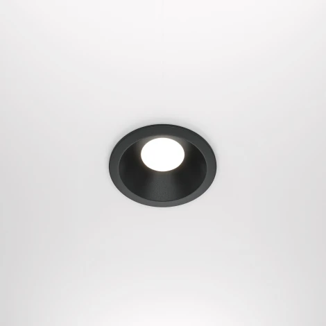 Встраиваемый светильник Zoom GU10 1x50Вт IP 65 Maytoni Technical DL032-2-01B (220V)