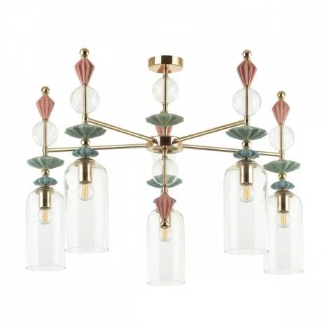 Потолочная люстра на штанге Odeon Light Bizet 4855/5C (220V)