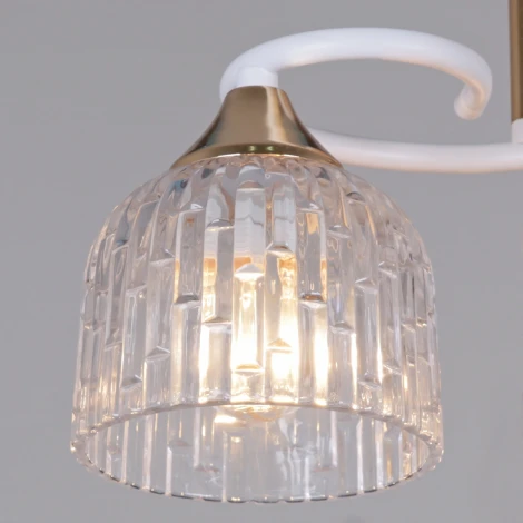 Подвесная люстра на штанге Reluce 16360-0.3-02 WH+FG