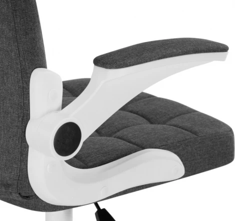 Компьютерное кресло Woodville Elga dark gray / white 15609