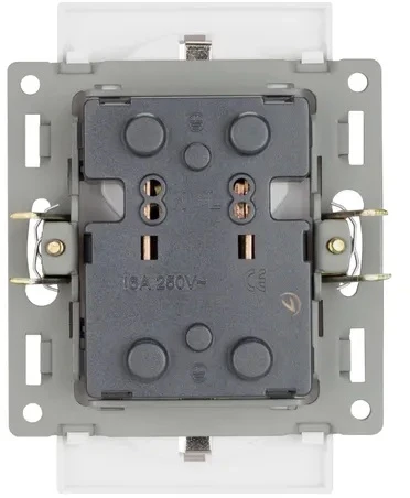 Механизм электрической розетки SCT-MEUD-PL-GR (250V, 16A) (Arlight) 043766