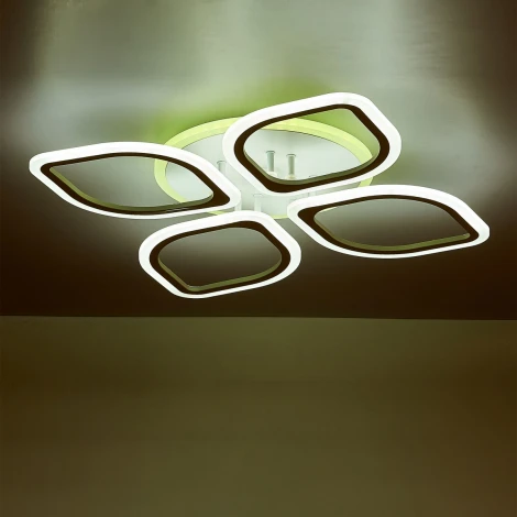 Потолочная люстра RGB Citilux Ромби Смарт CL236A140E (LED, 220V, умный дом - Алиса, Маруся, Сири, цветы)