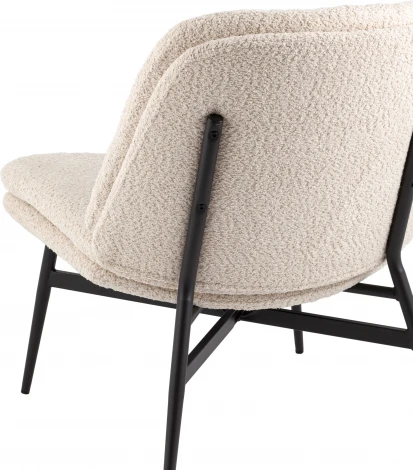 Кресло лаунж Tail Кремовый Stool Group арт.УТ000038979