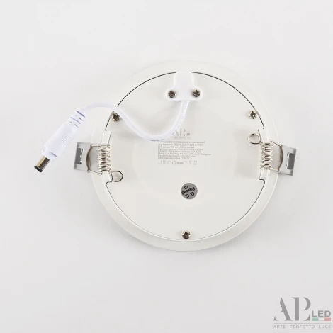 Точечный светильник встраиваемый APL LED Ingrid 3322.LDY9016/9W/6K (220V, круглые, IP40)