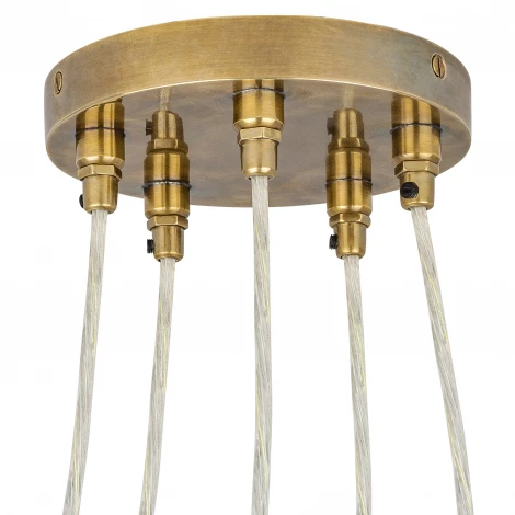 Подвесная люстра Covali PL-37020 (220V, на проводе, свеча)