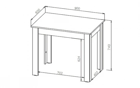Стол обеденный Арника СО 1, Дуб Золотой