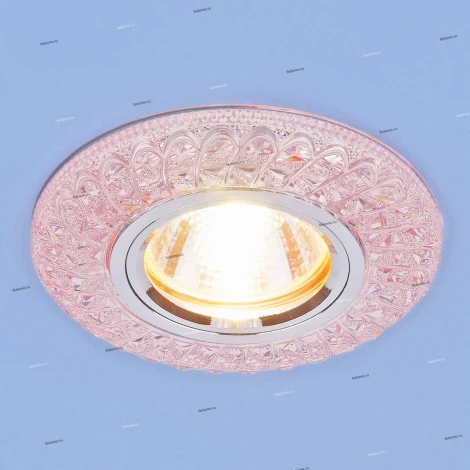 Встраиваемый точечный светильник Elektrostandard 2180 MR16 PK розовый