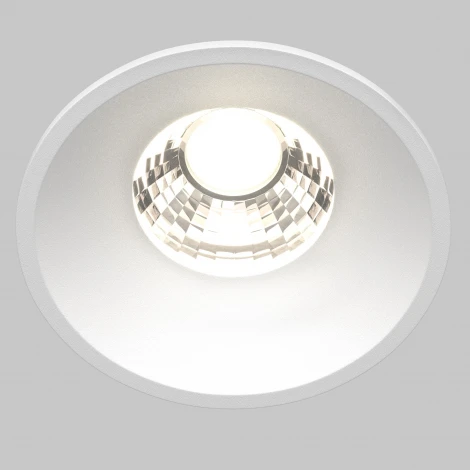 Встраиваемый светильник Maytoni Round DL058-7W4K-W (LED, 220V, круглые)