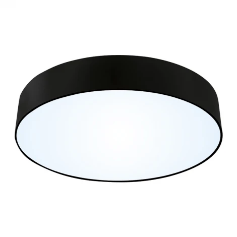 Светодиодный светильник потолочный 60W CCT 3000-6500K с ПДУ черный матовый Lumin'arte Macaron CLL56