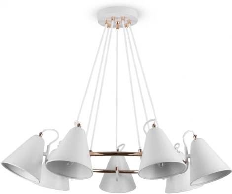 Подвесная люстра Freya Falke FR8001PL-07WG (220V, на тросе)