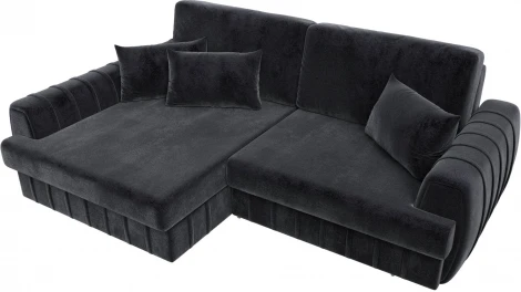 Диван угловой Лига-057 НПБ угол левый Лига Диванов (Велюр) арт.129278L