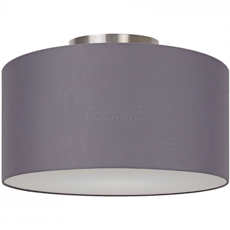 Люстра потолочная Артпром Crocus, 3 лампы, никель, серый с белым