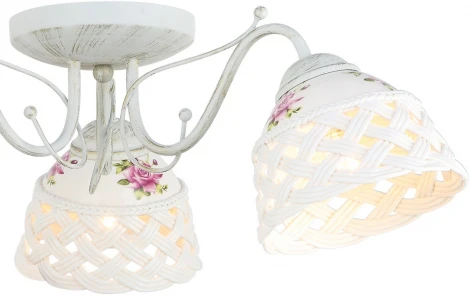Потолочная люстра Arte Lamp Wicker A6616PL-3WG