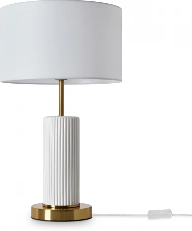 Настольная лампа Freya Ceram FR5491TL-01BS (220V, выключатель, круглые)