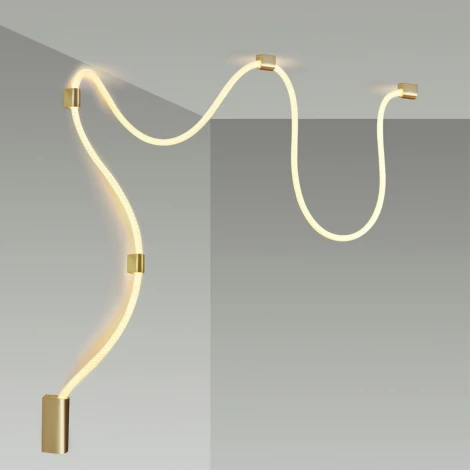 Настенно-потолочный светильник с гибким неоном Odeon Light Corda 4397/30CL (LED, 220V)