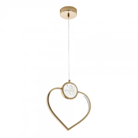 Подвесной светильник светодиодный хрустальный LED4U LED4U L8600-1 GD