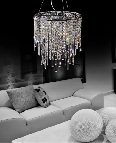 Подвесная люстра Lumina Deco Zucchero LDP 2159-450 CHR