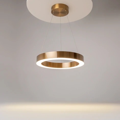 Подвесной светильник Saturno MOD415PL-L36BS4K (LED, 220V, на тросе, кольцо)