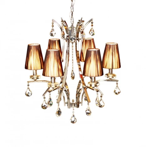 Подвесная люстра Lumina Deco Glamour LDP 66247-6 BR