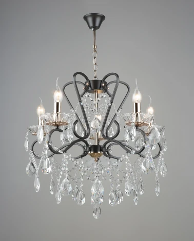 Подвесная люстра Мелодия Света PL1N PL9768-5 CF+GD 000066018