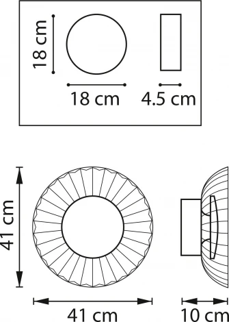 Настенно-потолочный светильник Lightstar Celesta 809023 (LED, 220V, круглые)